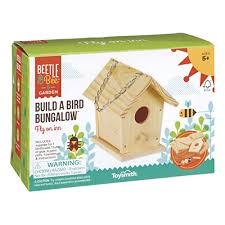 Making the front and back. Buy Toysmith Beetle Bee Build A Bird Bungalow Diy Kid Art Craft Outdoor Birdhouse Kit 6 X 4 X 6 Hardware Glue Included 4 Paints 1 Brush 7 Wooden