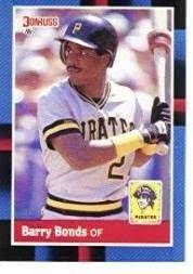 We have the stars and rookies from t206's to the present, and a large selection of commons thru 1980 to help with your collecting needs. Amazon Com 1988 Donruss Baseball Card 326 Barry Bonds Collectibles Fine Art