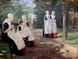 Img 5129 Max Liebermann 1847 1935 Berlin Le Jardin De L Orphelinat Communal De La Ville D Amsterdam The Garden Of The Munic Art Amsterdam City Strasbourg