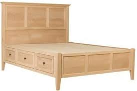 Serving pennsylvania, delaware and new jersey. Mckenzie Unfinished Hardwood Storage Bed Full Storage Bed Unfinished Furniture Bedroom Furniture