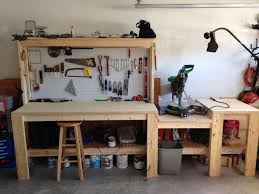The garage workbench ideas are very attractive and inspiring to maximize the garage space. Workbench Build Garage Work Bench Workbench Workbench Designs