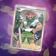 Robin schulz, ross cawthon, and xander pero assemble three unique decks with the powerful orbeetle at their center. Video Full Art Trainer Card For Milo Features In Pokemon Tcg Sword Shield Rebel Clash Pokemon Blog