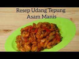 1 sdm irisan daun bawang. Cara Membuat Udang Tepung Asam Manis Resep Simple Ala Rumahan Youtube