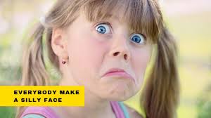 Everybody make a silly face by Alison Cromie