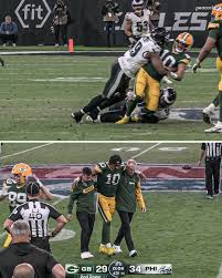 NFL on ESPN - Jordan Love suffered an apparent injury on the second to final play vs. the Philadelphia Eagles. He was able to walk off the field. Green Bay Packers | Facebook