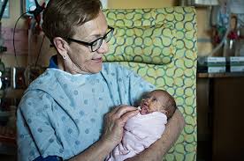The babies were floating around in mommy's tummy, nice and comfortable. Huggies Grant Supports Hugs From Volunteer Cuddlers At Chkd
