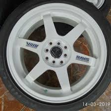 Jual cepat velg niche original forged r20 85x11 et 45 pcd. Trd Ban Cibubur Volk Rays Te37 Ring 17 Baut 4 Pcd Facebook