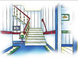 Caillou S House Entrance House Entrance Home Caillou