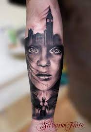 In 2006 he opened his first shop, ben around tattoos. Mysterious Black And White Forearm Tattoo Of Woman Portrait Combined With Angel And Big Ben Tattooimages Biz