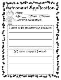 Astronaut Application Space Preschool Space Lessons Space Classroom
