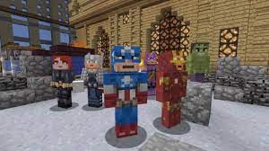 So before they´re gone, get the minecraft marvel skin packs bundle which includes all 3 marvel skin packs for $6.99 usd. Minecraft On Xbox 360 Gets Avengers Skin Pack Dlc