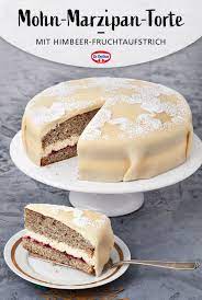 Mohn Marzipan Torte Rezept Kuchen Und Torten Kuchen Und Torten Rezepte Leckere Torten