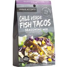 Maybe you would like to learn more about one of these? Urban Accents Chile Verde Fish Tacos Seasoning Mix
