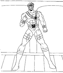 Download or print easily the design of your choice with a single click. Kids N Fun Com Create Personal Coloring Page Of X Men Coloring Page