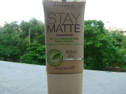 Stay matte foundation, buff, 1 fluid ounce. Rimmel London Stay Matte Foundation Review