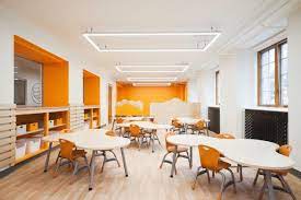 Academie Sainte Anne L Ecole De Demain Par Taktik Design Journal Du Design Education Design Interior Classroom Architecture Interior Design School