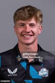 Ethan Brookes of Worcestershire poses for a portrait during the... News  Photo