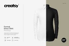 Formal Dress Shirt Mockup Formal Shirt Dress Shirt Mockup Printed Sweatshirts