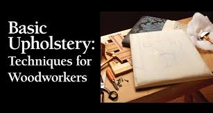 Maybe you would like to learn more about one of these? Basic Upholstery Techniques For Woodworkers Popular Woodworking Videos