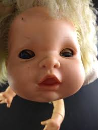 RR Antiguidades Antiga boneca bebe de origem Norte Amer