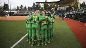 #jasmine sievers #haley cruse #oregon #oregon softball #source: Comeback Attempts Fall Short In Doubleheader University Of Oregon Athletics