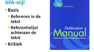 2 2 Apa Stijl Inleiding Op Evidence Based Handelen