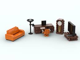 Lego® large creative box item: Lego Moc Furniture By Neon5 Rebrickable Build With Lego
