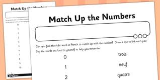 If you're looking for more educational games and tools to support your children's learning and development, you might want to take a look at our. French Numbers 0 10 Matching Activity Twinkl Resources
