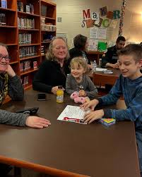 LMS High Riser Breakfast for students that showed RED DEVIL Way High Risers 