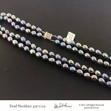 Various beading methods how you would string your pearl necklace will results in different effects. Peter Indorf Collection Double Strand Pearl Necklace Peter Indorf Designs