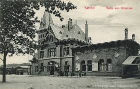 berlin wannsee bahnhof ca 1910 historische fotos berlin s bahn