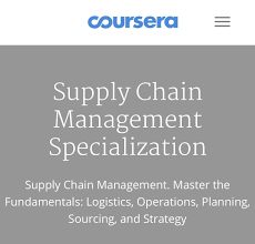 Supply Chain Management Specialization Rutgers On Coursera Chain Management Supply Chain Management Supply Chain