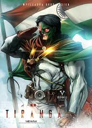 Tiranga By Rinku Villasra Indian Comics Superhero Superhero Comic