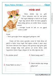 okuma anlama metni minik kedi seyit ahmet uzun egitime yeni bir bakis okuma ogretmen klasoru egitim felsefesi