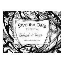 Black And White Invitation Card Design Black And White Modern Save The Date Magnetic Invitation Zazzle Com Modern Save The Dates Save The Date Wedding Party Cards