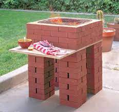 Build It Yourself Brick Bbq Grill Brick Bbq Diy Backyard Diy Grill