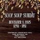November SOOF Soup Sunday event image