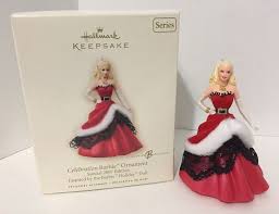 Hallmark Keepsake Ornament Holiday Barbie Special 2007 Ed Barbie In Orig Box Ebay Holiday Barbie Dolls Christmas Decorations Christmas Ornaments