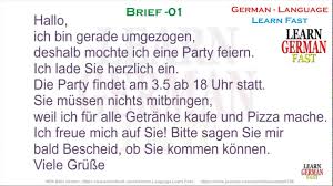 Copyright 24 sie waren im letzten sommer in mnchen in einem deutschkurs. Brief Schreiben A1 Pdf Category Sample Schreiben A1