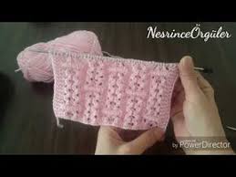 Bircok Orgu Projeniz Icin Degerlendirebileceginiz Sisle Orulen Yeni Orgu Modelleri Paylasmaya Devam Ediyorum Knitting Tutorial Knitting Designs Baby Knitting