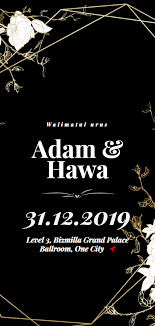 Ni cara mc design kad jemputan kenduri aqiqah anak mc baru ni. Walimatul Urus Digital Invitation Dengan Segala Hormatnya Kami Menjemput