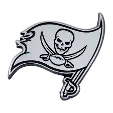 Fanmats Nfl Tampa Bay Buccaneers Chromed Metal 3d Emblem In 2020 Tampa Bay Buccaneers Tampa Bay Buccaneers Logo Buccaneers Football