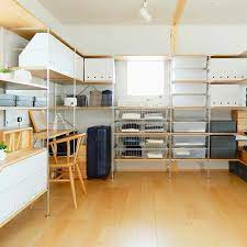 無印良品のユニットシェルフがキッチンで大活躍 収納術紹介 lovely ラブリー ユニットシェルフ 無印良品の家 モジュラーファニチャー