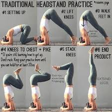 Image By Roxanne Yoga Slow Steady Getting A Strong Foundation When You Re Upside Down Is Important Going Up Easy Yoga Workouts Headstand Yoga Yoga Postures