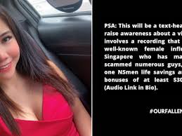Make your link do more. S Pore Streamer Kiaraakitty Allegedly Scams Vulnerable Men Of Money Audio Clip Exposes Confession