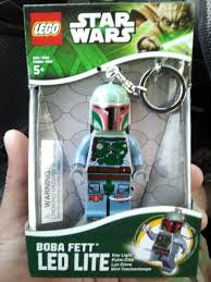 New Keychain Led Light Minifig Boba Fett Lego Star Wars Boba Fett Star Wars Boba Fett Lego War