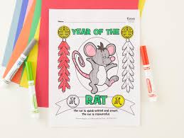 Download this coloring pages for free in hd resolution. Chinese New Year Rat Coloring Page Free Printable Fun365