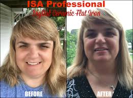 Digital Ceramic Flat Iron #isaprofessional For Smooth Straight Hair