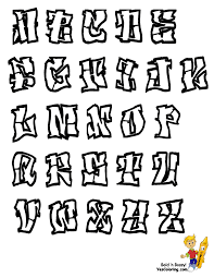 Street Graffiti Letters Free Letters In Graffiti Graffiti Abc