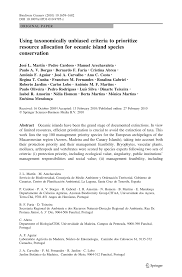 98 fm é uma emissora de rádio multiplataforma brasileira sediada em belo horizonte, capital do estado de minas gerais. Pdf Using Taxonomically Unbiased Criteria To Prioritize Resource Allocation For Oceanic Island Species Conservation